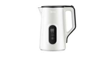 JoyBuy: Midea Bouilloire 1,5 L acier inoxydable - température variable 45-100°C, 2200W à 17,9€