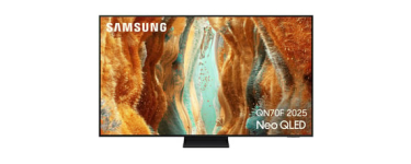 Conforama: TV Samsung TQ75QN70FAUXXC Néo QLED 75" UHD 4K 144 Hz à 899,99€ (au lieu de 999,99€)