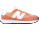 Kickz: New Balance 237 Femme Orange à 47,48€ (au lieu de 94,95€)