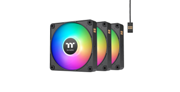 Amazon: Lot de 3 Ventilateurs Thermaltake CT120 EX - ARGB, Refroidissement Inversé à 22,84€