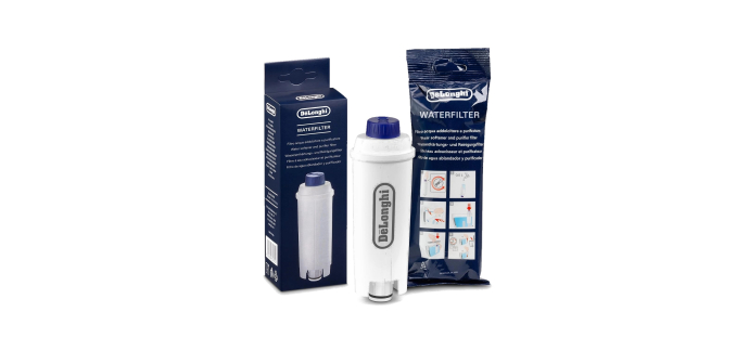 Amazon: Cartouche filtrante De'Longhi DLSC002 - Filtre à eau machine à café à 7,49€