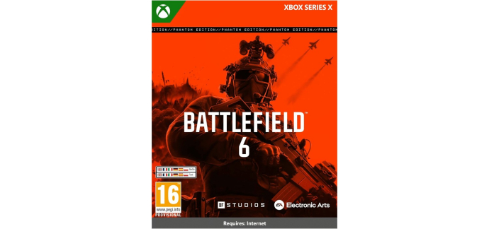 Amazon: Battlefield 6 Phantom Edition (Xbox Series) à 39,99€ (au lieu de 99,99€)
