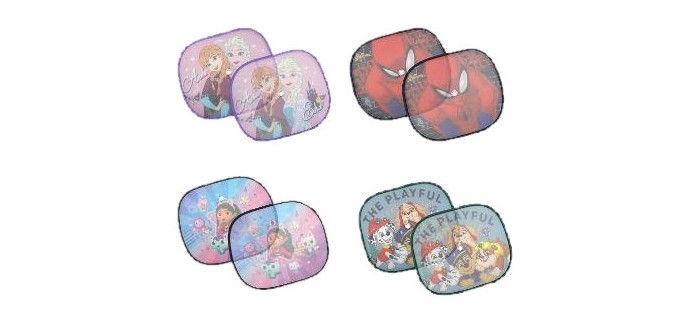 LIDL: Lot de 2 pare-soleils de voiture Disney à 1,99€ (au lieu de 4,99€)