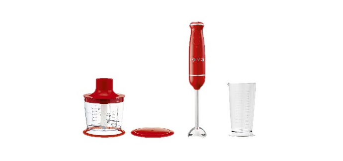 LIDL: SILVERCREST Set mixeur plongeant Retro 1973 - 600 W, hachoir 500 ml à 18,99€ (au lieu de 19,99€)
