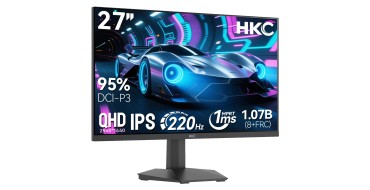 Amazon: Ecran PC 27" HKC G27H2DPro - QHD, 200Hz, Dalle IPS, 1ms à 108,79€