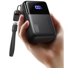 Amazon: Batterie externe Iniu - 25000mAh, 100W, format mini à 51,41€ (au lieu de 63,98€)