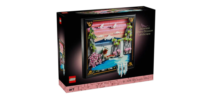 Amazon: LEGO 31218 Les Cerisiers en Fleurs (LEGO Art) à 83,29€ (au lieu de 119,99€)