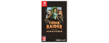 Amazon: Tomb Raider 1-2-3 Remastered (Switch) à 19,61€ (au lieu de 34,99€)