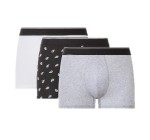 LIDL: ESMARA MEN Boxers homme lot de 3 - 95% coton, 5% élasthanne à 3,99€ (au lieu de 8,99€)