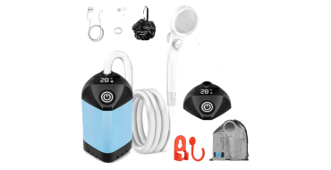 Amazon: Douche de camping portable avec batterie 7800 mAh - USB-C à 28,84€ (au lieu de 32,84€)