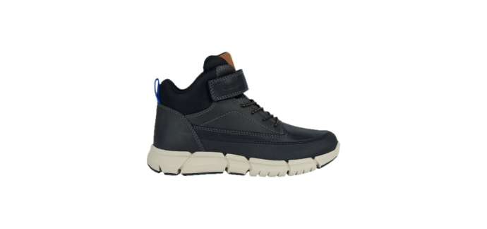JoyBuy: GEOX Flexyper Baskets montantes garçon bleu marine à 29,9€ (au lieu de 47,9€)