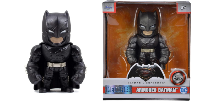 Amazon: Figurine Batman Jada - DC Comics, 10cm, Métal à 6,60€ (au lieu de 19,22€)