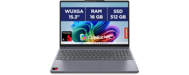 Amazon: PC portable LENOVO IdeaPad Slim 3 15.3" à 599€ (au lieu de 949,99€)