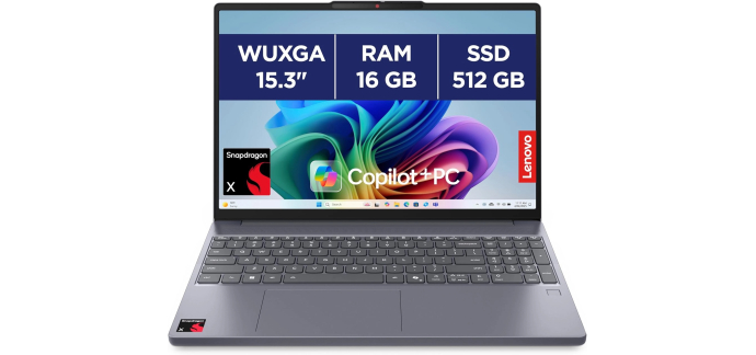 Amazon: PC portable LENOVO IdeaPad Slim 3 15.3" à 599€ (au lieu de 949,99€)
