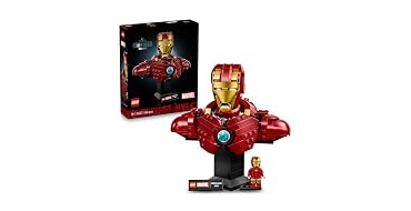 Amazon: LEGO 76327 Buste Iron Man (LEGO) à 38,24€ (au lieu de 59,99€)