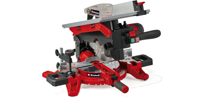 Amazon: Scie à onglet Einhell TE-MS 216 T - 1500W, lame Ø 216mm, laser à 229,95€ (au lieu de 334,99€)