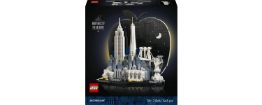 Amazon: LEGO® Architecture New York (21066) à 89,24€ (au lieu de 110,16€)