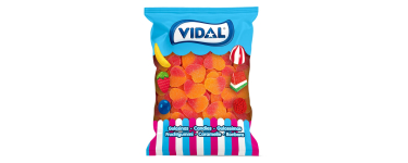 Amazon: Bonbons Vidal goût pêche - 1 kg à 5,45€ (au lieu de 10,49€)