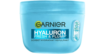 Amazon: Garnier Crème Sorbet Hyaluron Hydratante & Repulpante Visage 85ml à 3,21€ (au lieu de 5,21€)