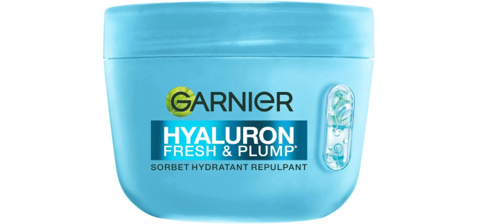 Amazon: Garnier Crème Sorbet Hyaluron Hydratante & Repulpante Visage 85ml à 3,21€ (au lieu de 5,21€)