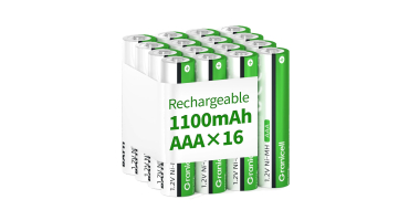 Amazon: Lot de 16 Piles AAA Granicell - Rechargeables, 1100mAh à 10,60€ (au lieu de 15,43€)
