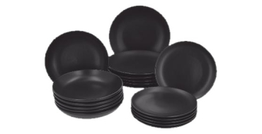 LIDL: SILVERCREST Service de vaisselle en porcelaine 18 pièces à 29,99€ (au lieu de 39,99€)