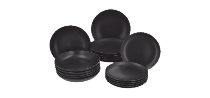 LIDL: SILVERCREST Service de vaisselle en porcelaine 18 pièces à 29,99€ (au lieu de 39,99€)