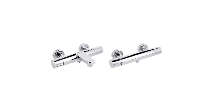 LIDL: LIVARNO Mitigeur thermostatique baignoire ou douche - verrouillage 38°C à 29,99€ (au lieu de 34,99€)