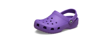 Amazon: Sabot Crocs Classic - violet & blanc du 28/29 au 38/39 à 19,9€ (au lieu de 39,99€)