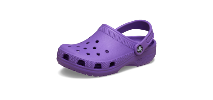 Amazon: Sabot Crocs Classic - violet & blanc du 28/29 au 38/39 à 19,9€ (au lieu de 39,99€)