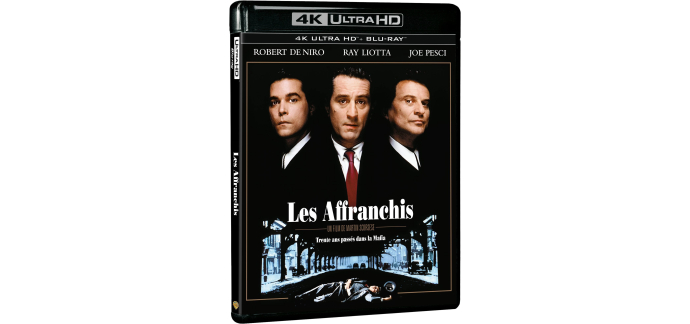 Amazon: Blu-Ray 4K + Blu-Ray - Les affranchis à 14,99€ (au lieu de 17,74€)
