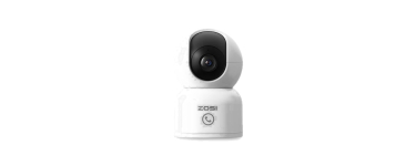 JoyBuy: ZOSI Caméra de sécurité intérieure Wi-Fi 4 MP - Suivi auto, vision nocturne à 24,98€