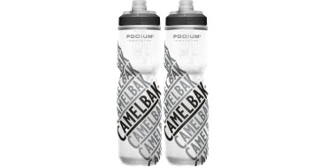 Amazon: Lot de 2 Bouteilles d'Eau Vélo CamelBak Podium Chill 710ml - Isolation à double paroi à 17,66€
