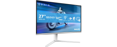 Amazon: Ecran PC 27" Philips Evnia 27M2N6501L - QHD, 240Hz, QD-OLED, HDR10, G-Sync Ambiglow à 325,45€