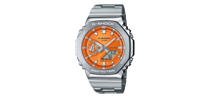 Amazon: Montre quartz Homme Casio G-shock Orange à 239,20€ (au lieu de 299€)