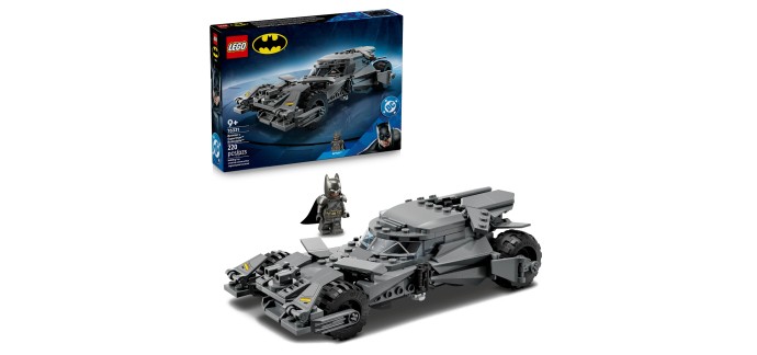 Amazon: LEGO® DC Batman La Batmobile de Batman vs Superman (76331) à 19,46€ (au lieu de 21,4€)