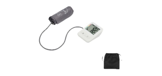 LIDL: SENSIPLAST Tensiomètre de bras SPBDM 1.5 A1 - Écran XL, manchette 22-42 cm à 14,99€