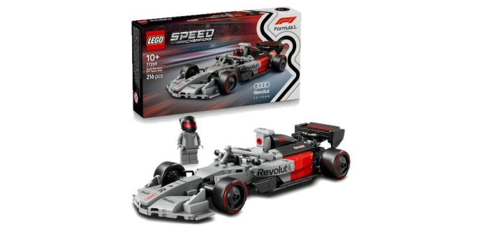 JoyBuy: LEGO® Speed Champions Audi Revolut F1® Team R26 (77259) à 13,99€ (au lieu de 27,99€)