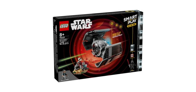 Amazon: LEGO 75421 Star Wars TIE Fighter Dark Vador à 42,74€ (au lieu de 69,99€)