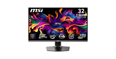 Amazon: Écran PC 31.5" MSI MPG 322URX - QD-OLED, 4K UHD, 240 Hz, 0.03 ms à 743,99€ (au lieu de 881,57€)