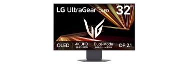 Amazon: Écran PC 32" LG Ultragear 32GX870A-B.AEU - 4K UHD, OLED, 240 Hz/480 Hz à 673,39€