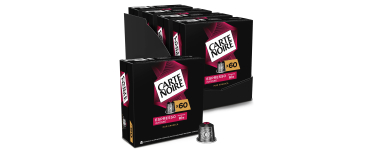 Amazon: Lot de 240 capsules de Café Espresso intense n°9 Carte noire à 39,58€ (au lieu de 67,74€) (via prévo