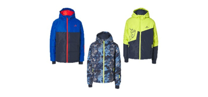 LIDL: CRIVIT Veste de ski enfant - Imperméable, polyester recyclé à 14,99€ (au lieu de 19,99€)