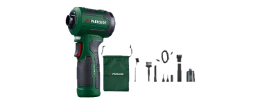 LIDL: PARKSIDE Mini-souffleur universel sans fil 12V - 3-en-1, 95 m/s à 14,99€ (au lieu de 19,99€)