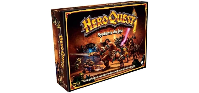 Amazon: Jeu de Société HeroQuest à 77,49€ (au lieu de 95,50€)