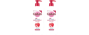 Amazon: Lot de 2 gels lavant Cadum Dermo Respect 750ml - Sans savon, huile d'amande douce bio à 5,97€