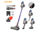 JoyBuy: COTIAR V22 Aspirateur sans fil 650 W - 55 kPa, moteur sans balais, 1,2 L - écran à 80,66€