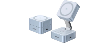 Amazon: Chargeur induction Ugreen MagFlow Qi2 25W MagSafe à 29,99€ (au lieu de 43,27€)