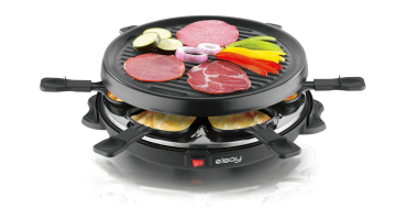 E.Leclerc: Appareil à raclette Elsay - 6 coupelles, 800 W à 8€ (au lieu de 29,5€)
