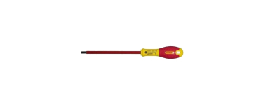 Amazon: Tournevis électricien Stanley FatMax isolé 1000V 2,5x50mm à 3,22€ (au lieu de 3,60€)